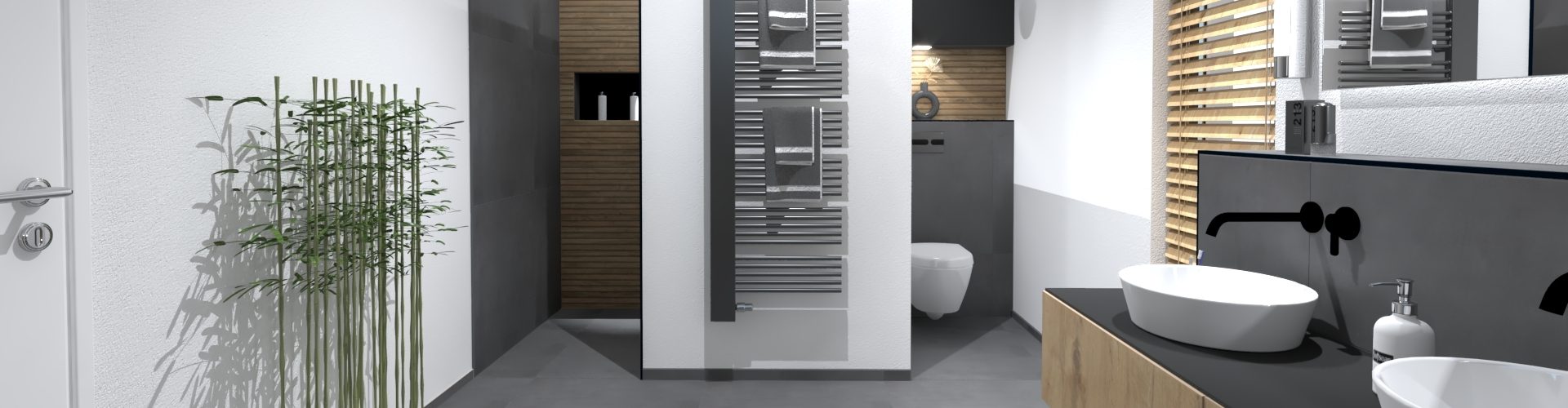 3D Visualisierung Ihres Badezimmers